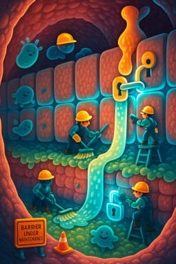 colon walls being strengthened